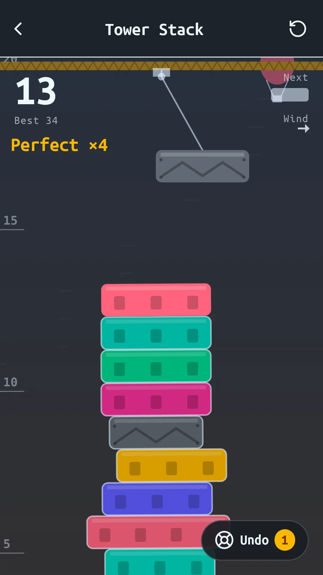 Game screen